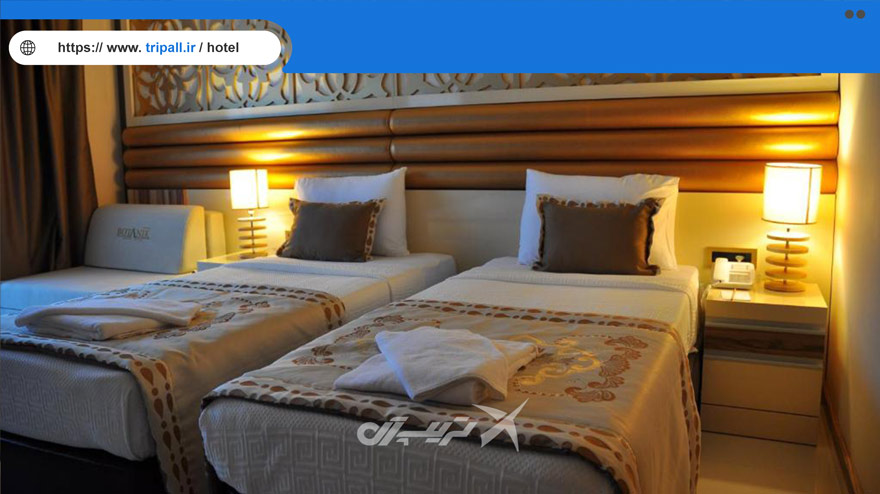 اتاق دو تخته هتل ELAMIR BEACH BUNGALOW