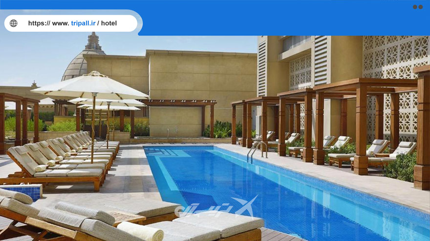 استخر هتل Hilton dubai Alhabtoor