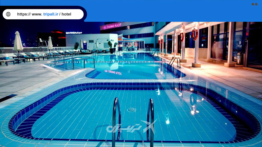 استخر هتل CROWNE PLAZA DEIRA
