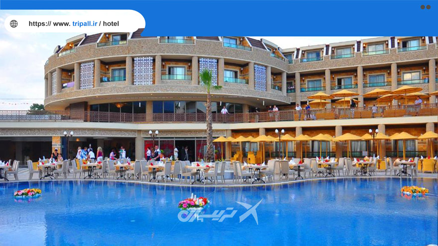 استخر روبازهتل ELAMIR BEACH BUNGALOW