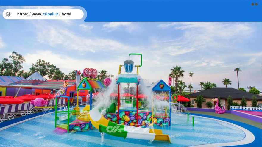 اسخر و سرسره هتل IC Santai Family Resort