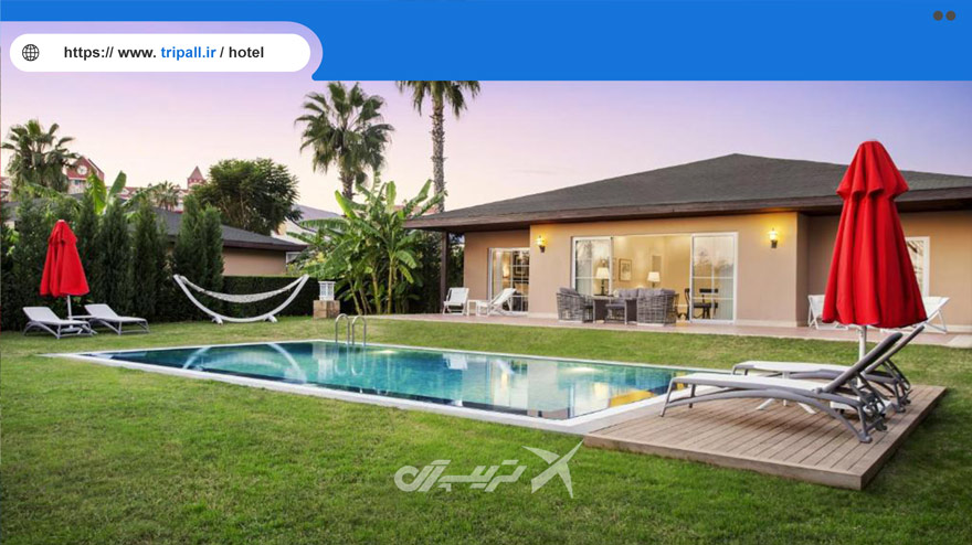 حیاط هتل IC Santai Family Resort