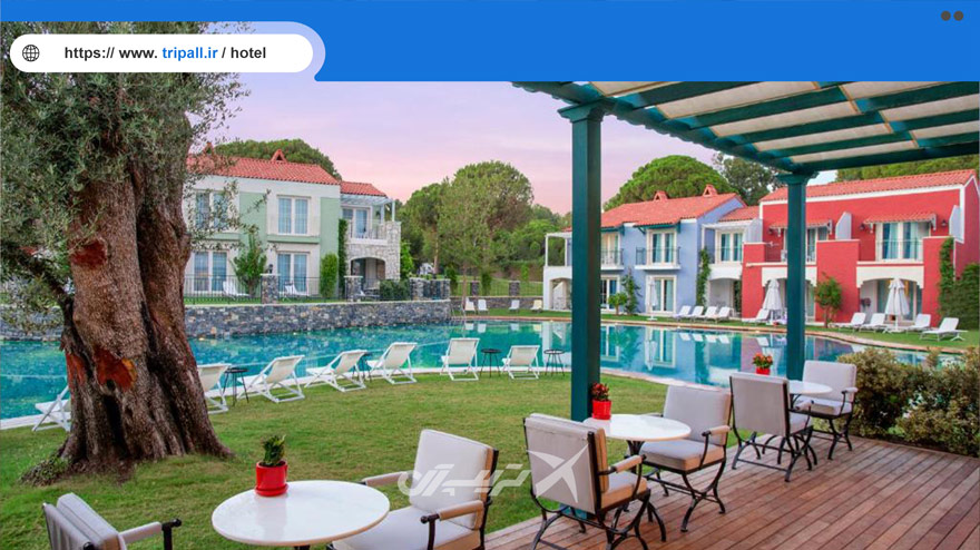 حیاط هتل IC Santai Family Resort