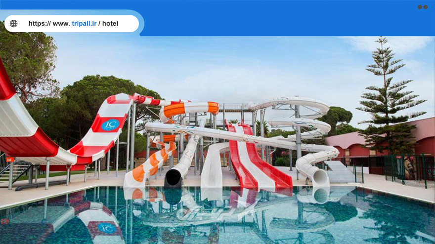 سرسره هتل IC Santai Family Resort