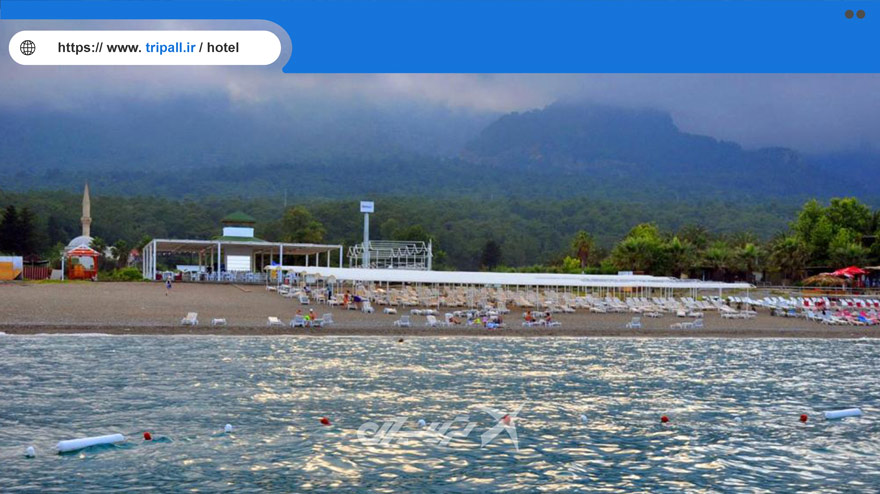 ساحل اختصاصی هتل ELAMIR BEACH BUNGALOW